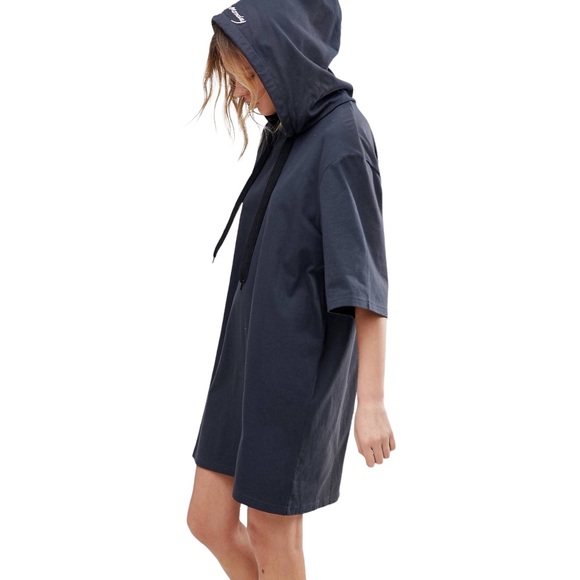 • Cheap Monday • Long Hoodie Tee - Picture 3 of 4